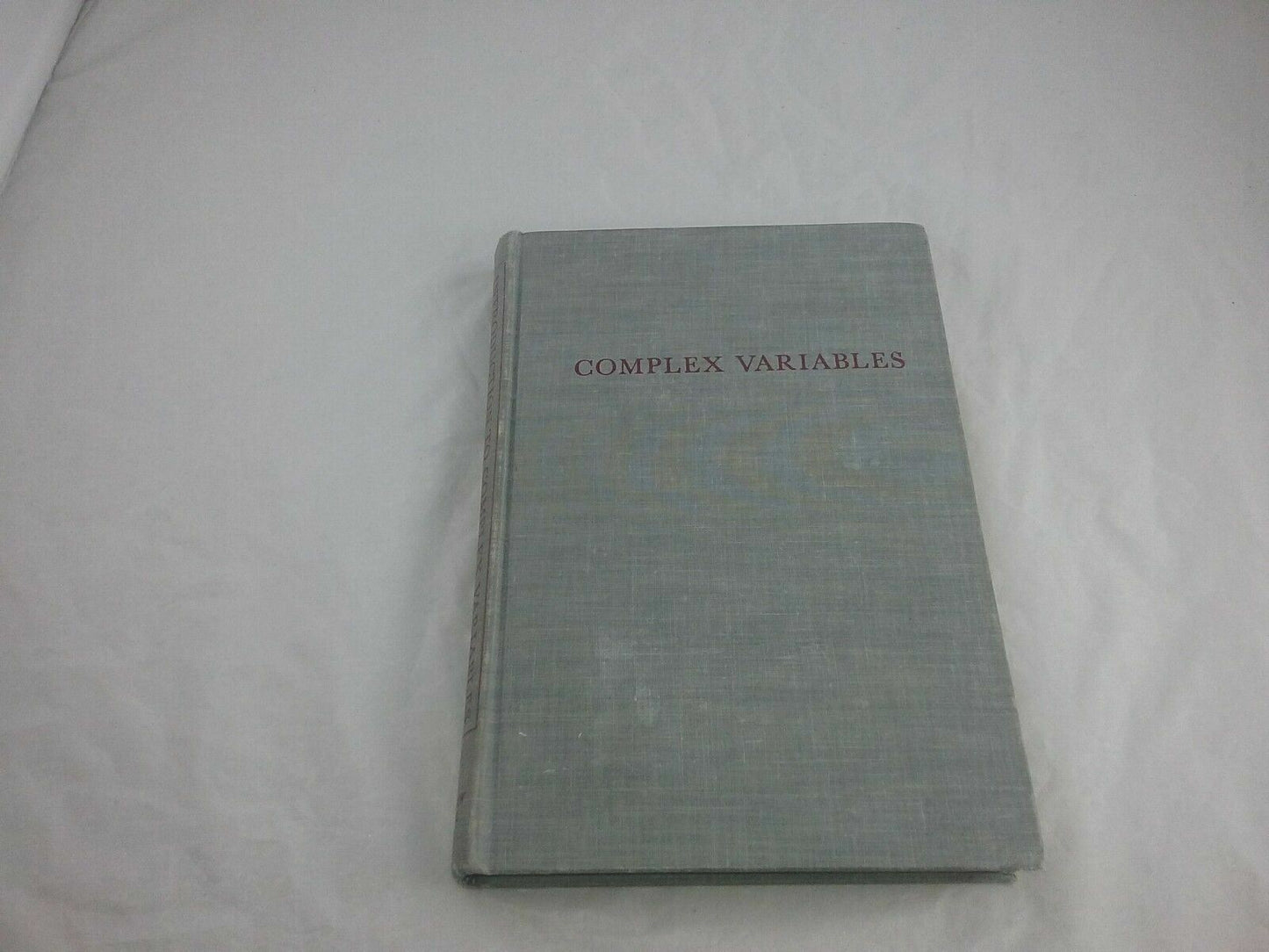 Introduction to Complex Variables and Applications by Ruel V. Churchill 1948 1st