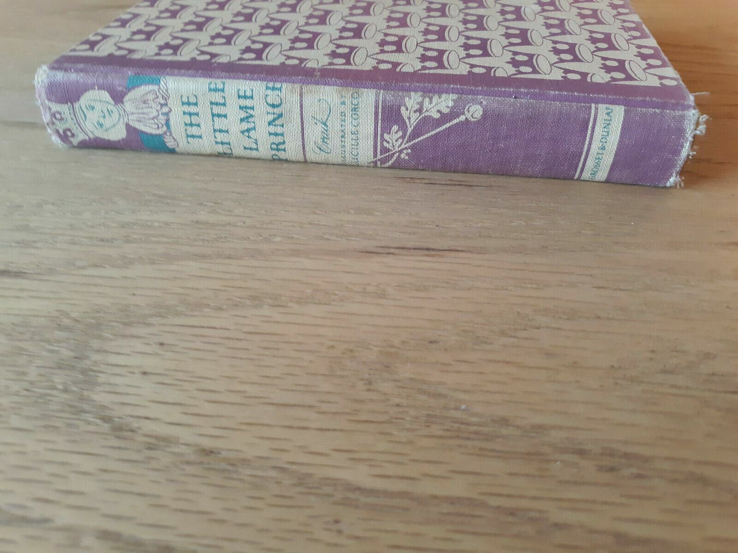 The Little Lame Prince 1948 Illustrated Junior Library Hardcover