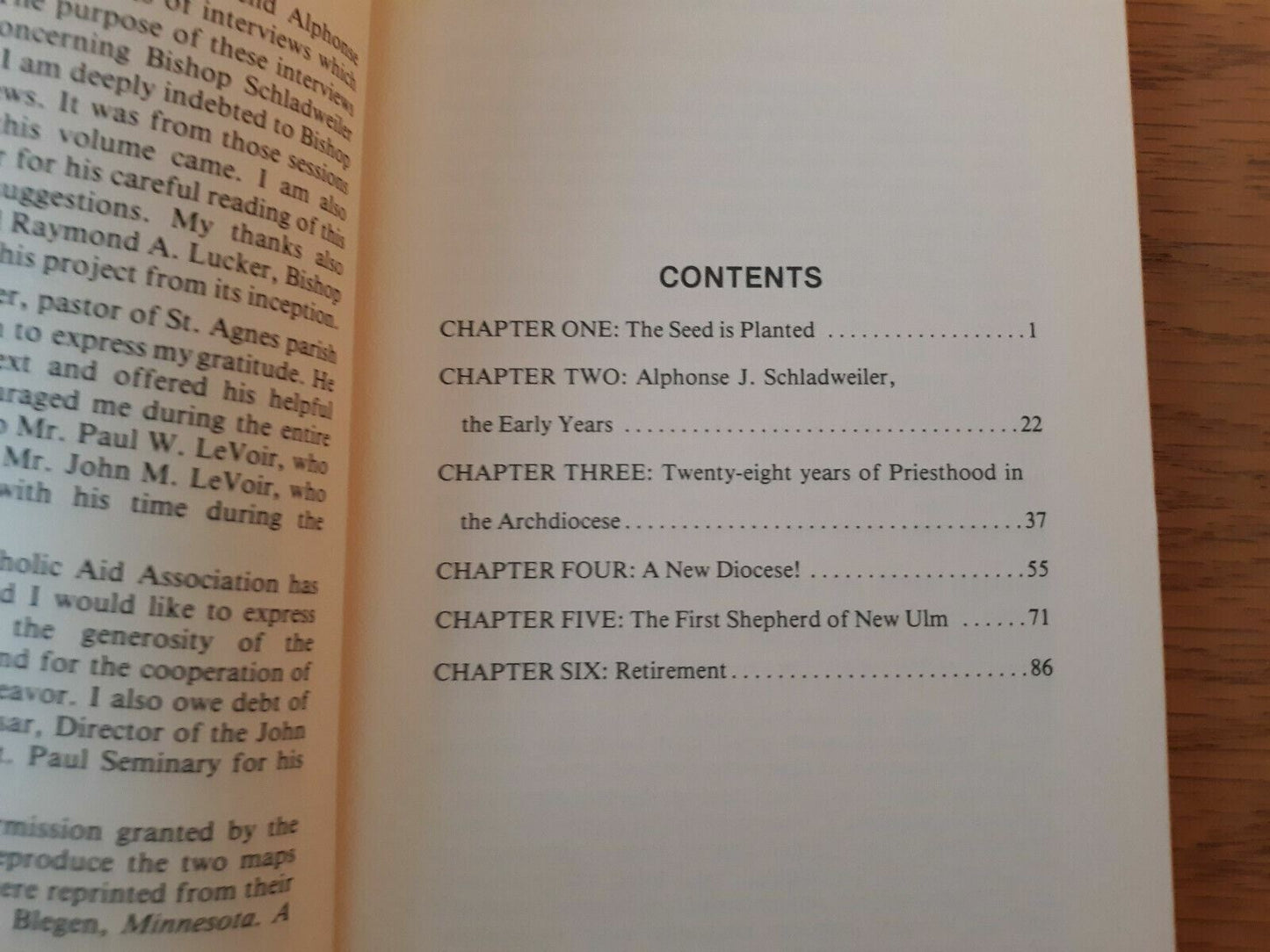 A Minnesota Shepherd The Most Reverend Alphonse James Schladweiler by Hogan 1979