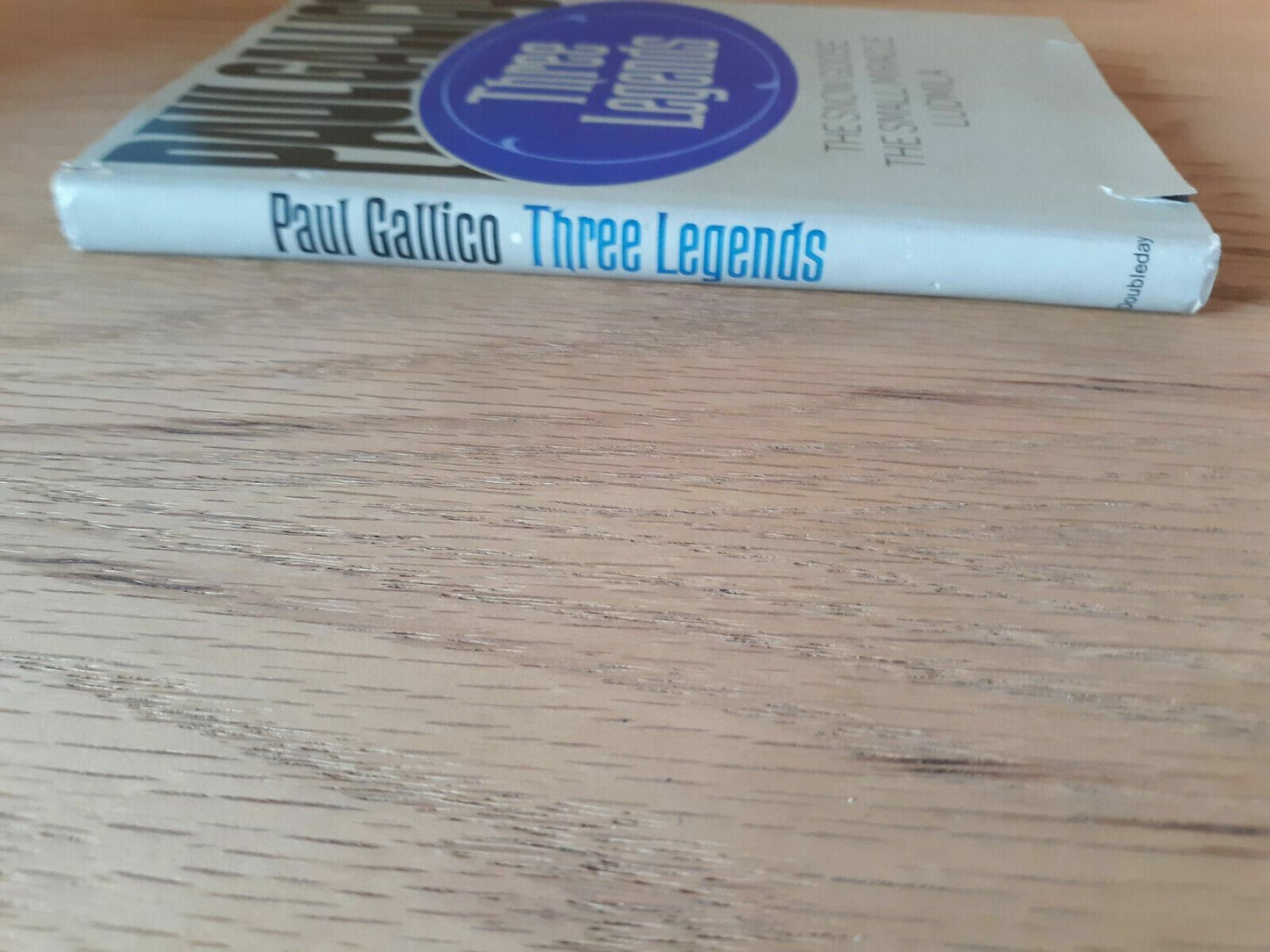 THREE LEGENDS Paul Gallico.. The Snow Goose, Small Miracle, Ludmila 1966 HC/DJ