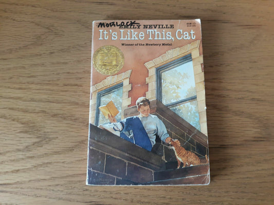 1963 Paperback It's Like This, Cat by Emily Neville