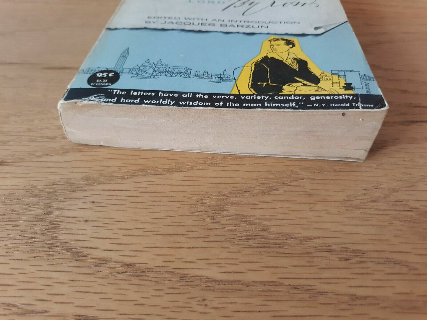 The Selected Letters of Lord Byron by Jacques Barzun 1953