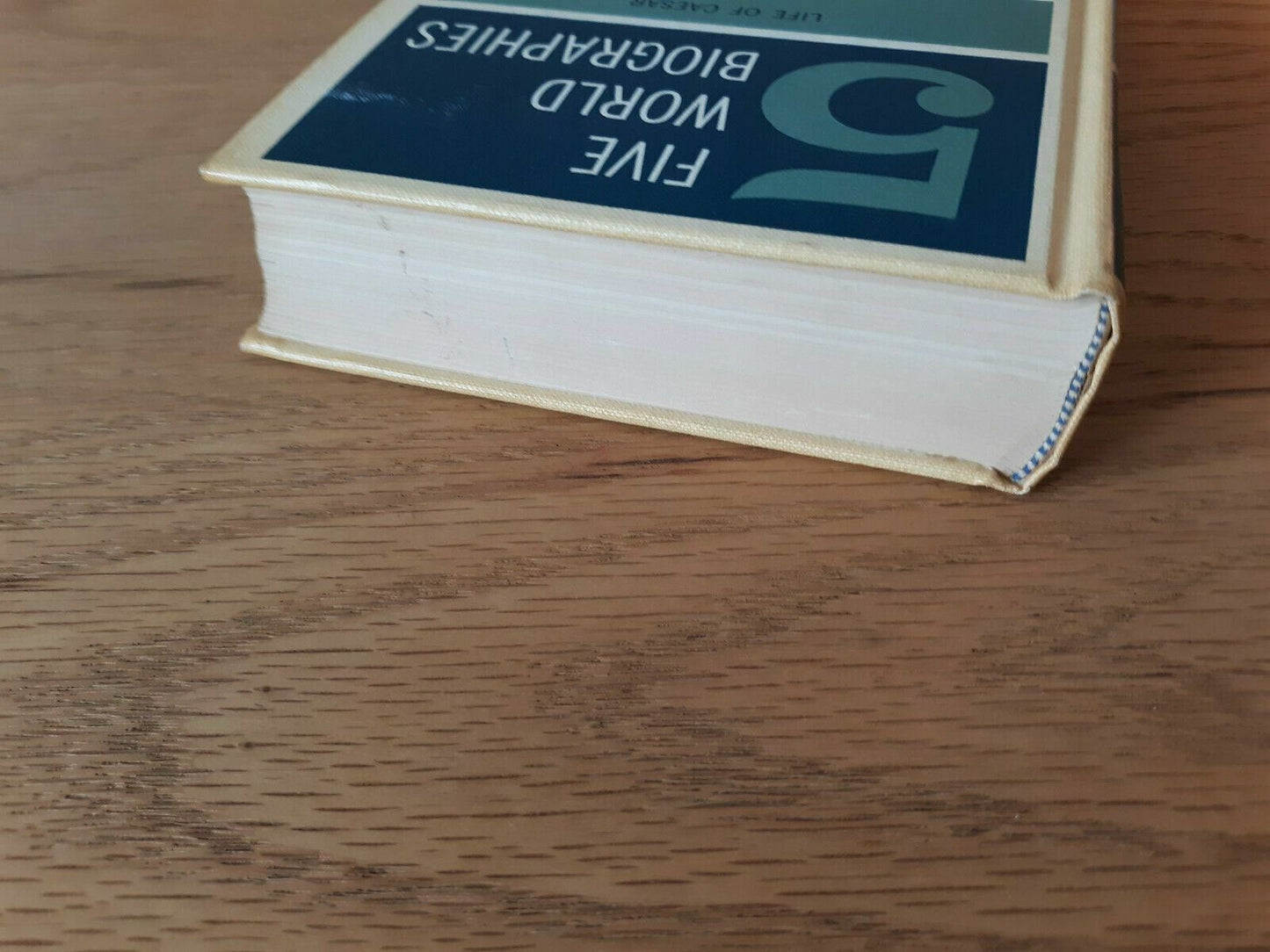 5 World Biographies by Edel White Brown 1961 B
