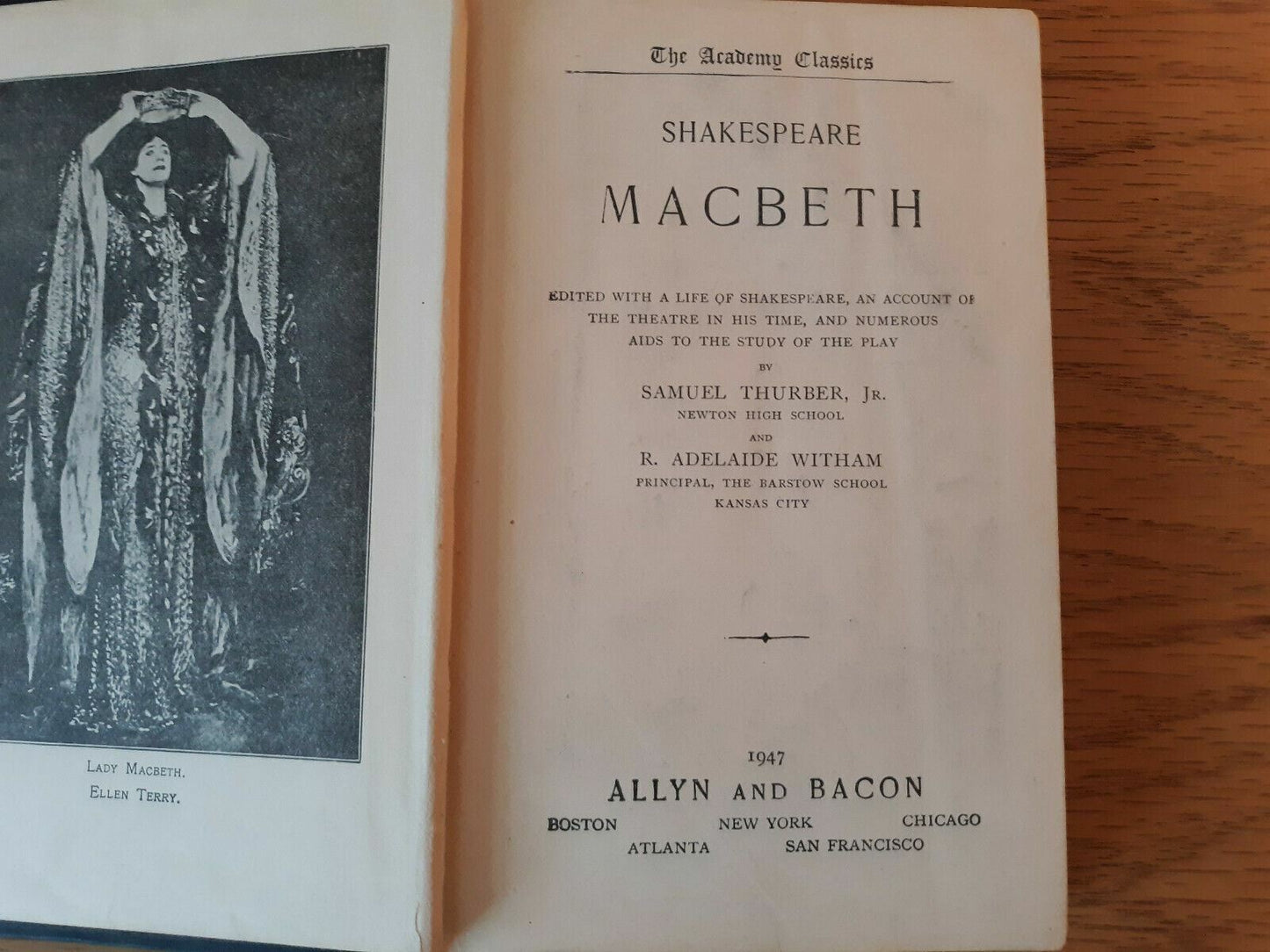 Shakespeare MacBeth Academy Classics 1947