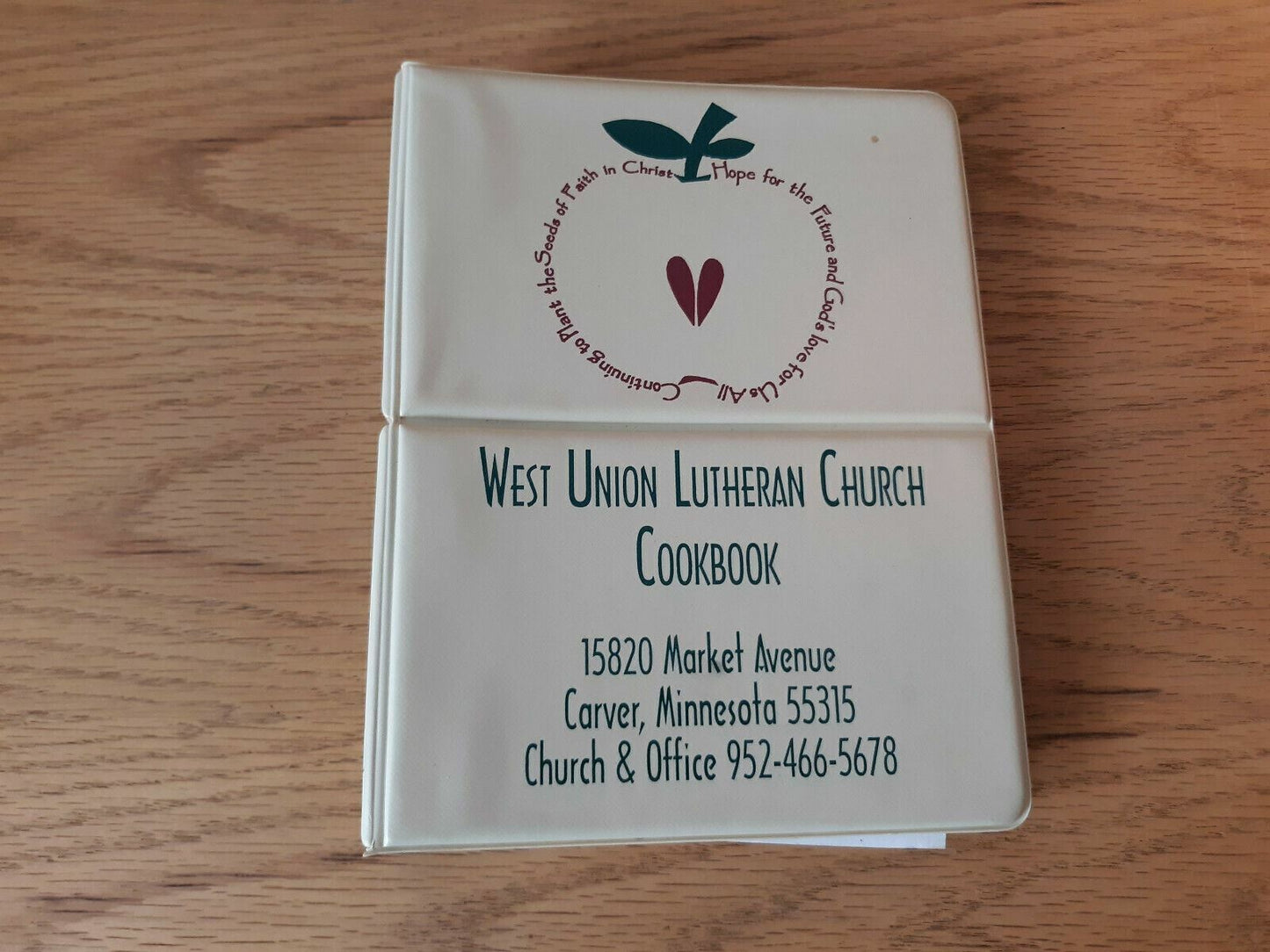 West Union Lutheran Church Cookbook Carver MN 2004