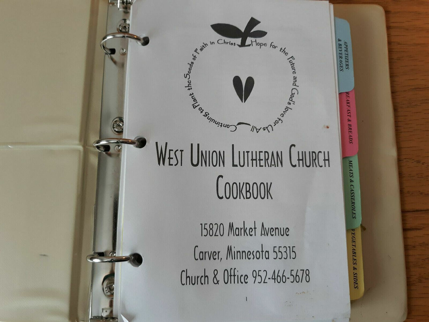 West Union Lutheran Church Cookbook Carver MN 2004