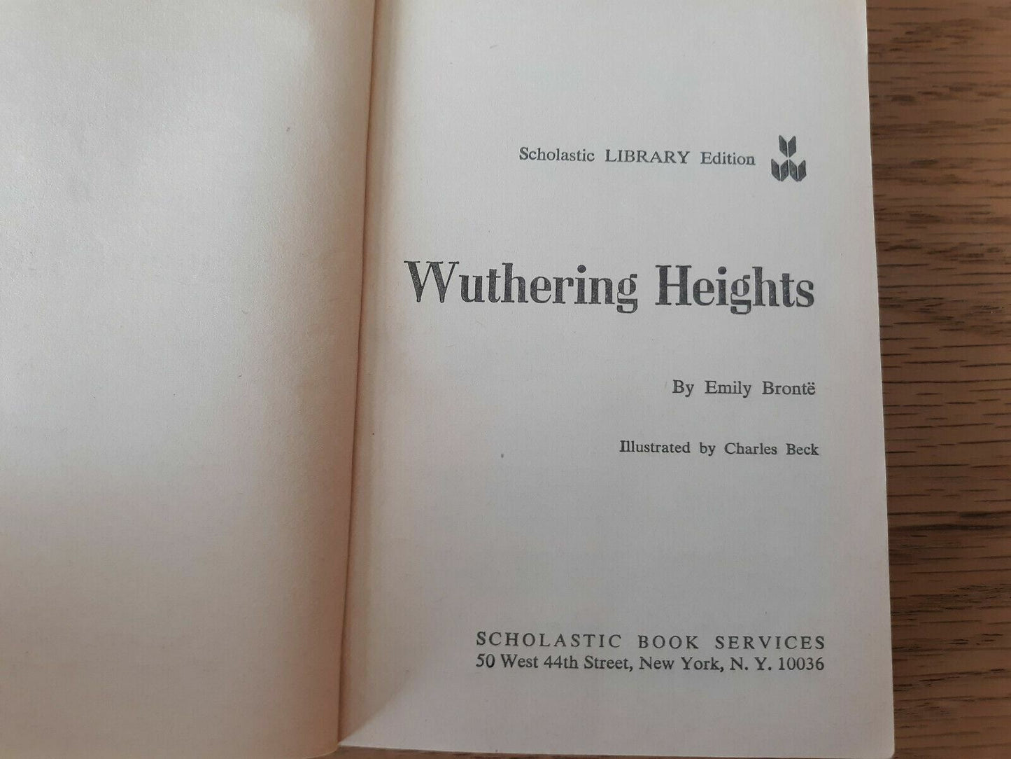 Wuthering Heights by Emily Bronte 1968 Campus Classic Paperback