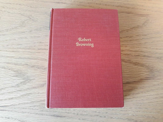 Vintage THE POEMS OF ROBERT BROWNING, 1932, Black's Readers Service Co. HC