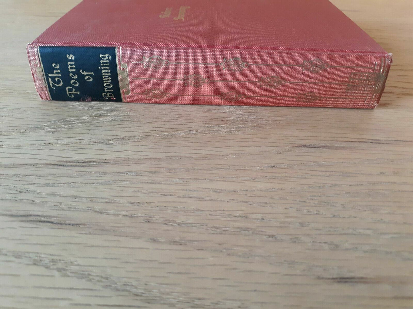 Vintage THE POEMS OF ROBERT BROWNING, 1932, Black's Readers Service Co. HC