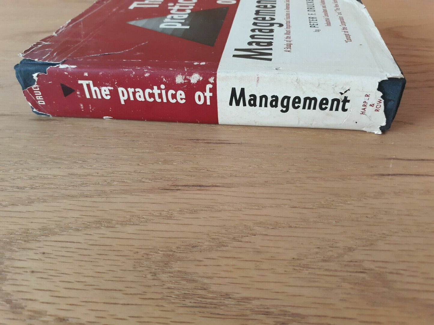 The Practice of Management by Peter F. Drucker 1954 Hardcover Dust Jacket