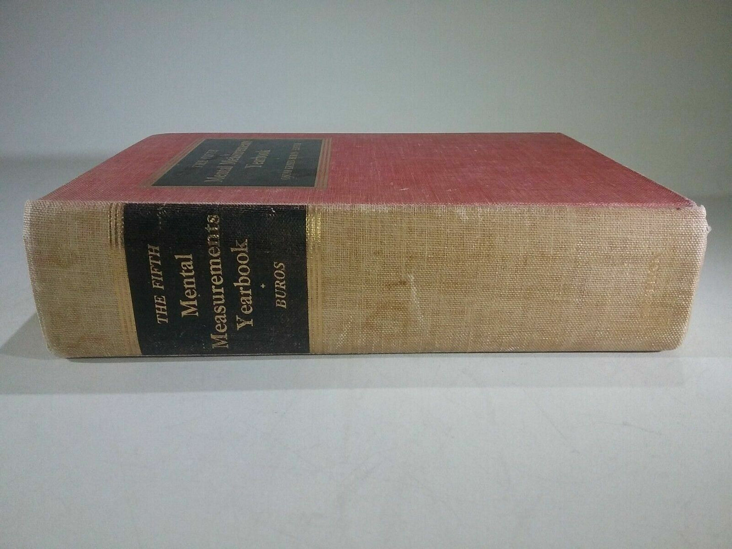 The Fifth mental measurements Yearbook Oscar krisen buros the Gryphon press 1959