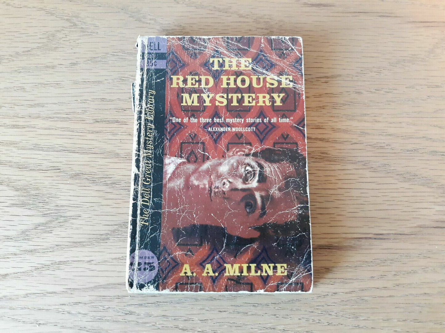 The Red House Mystery Milne DELL D 321 Mystery 1959