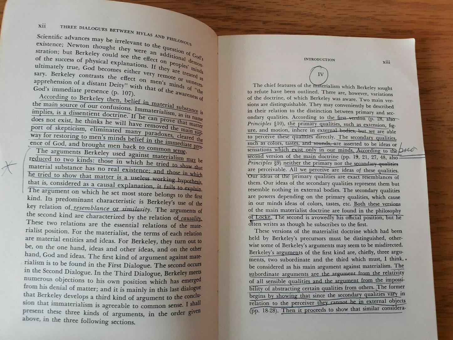 Three Dialogues Between Hylas and Philonous by George Berkeley 1954