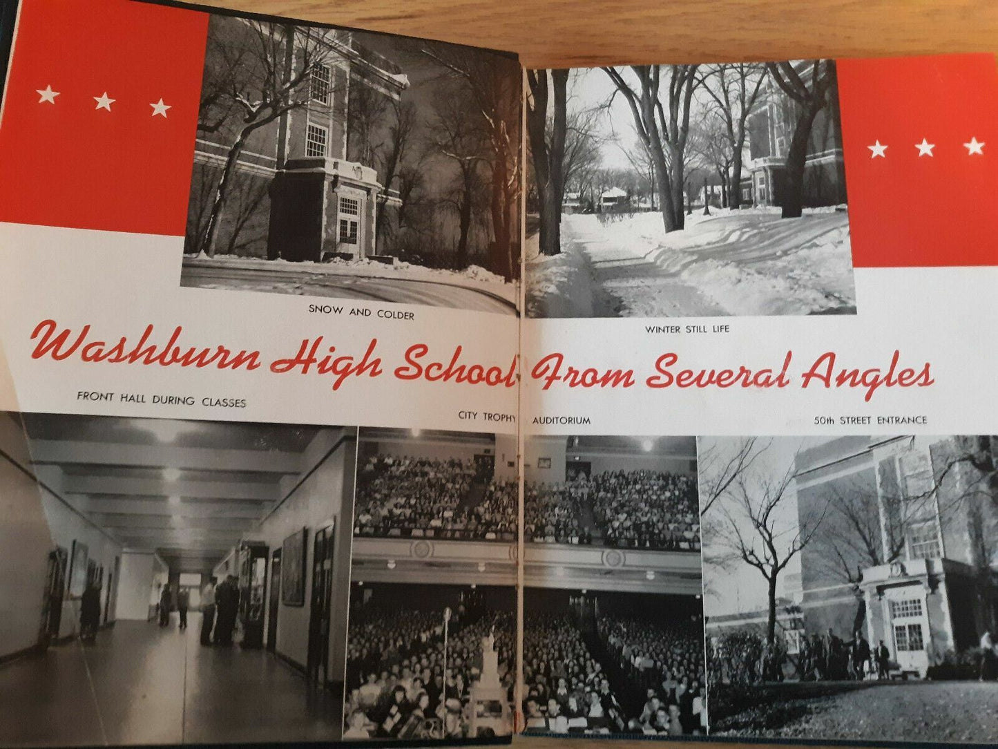 Washburn High School Minneapolis Minnesota Victory Wahian 1946 Yearbook