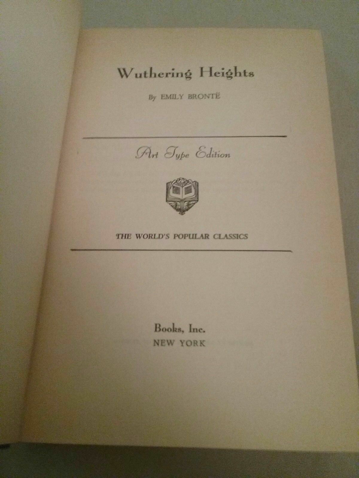 Wuthering Heights By Emily Bronte