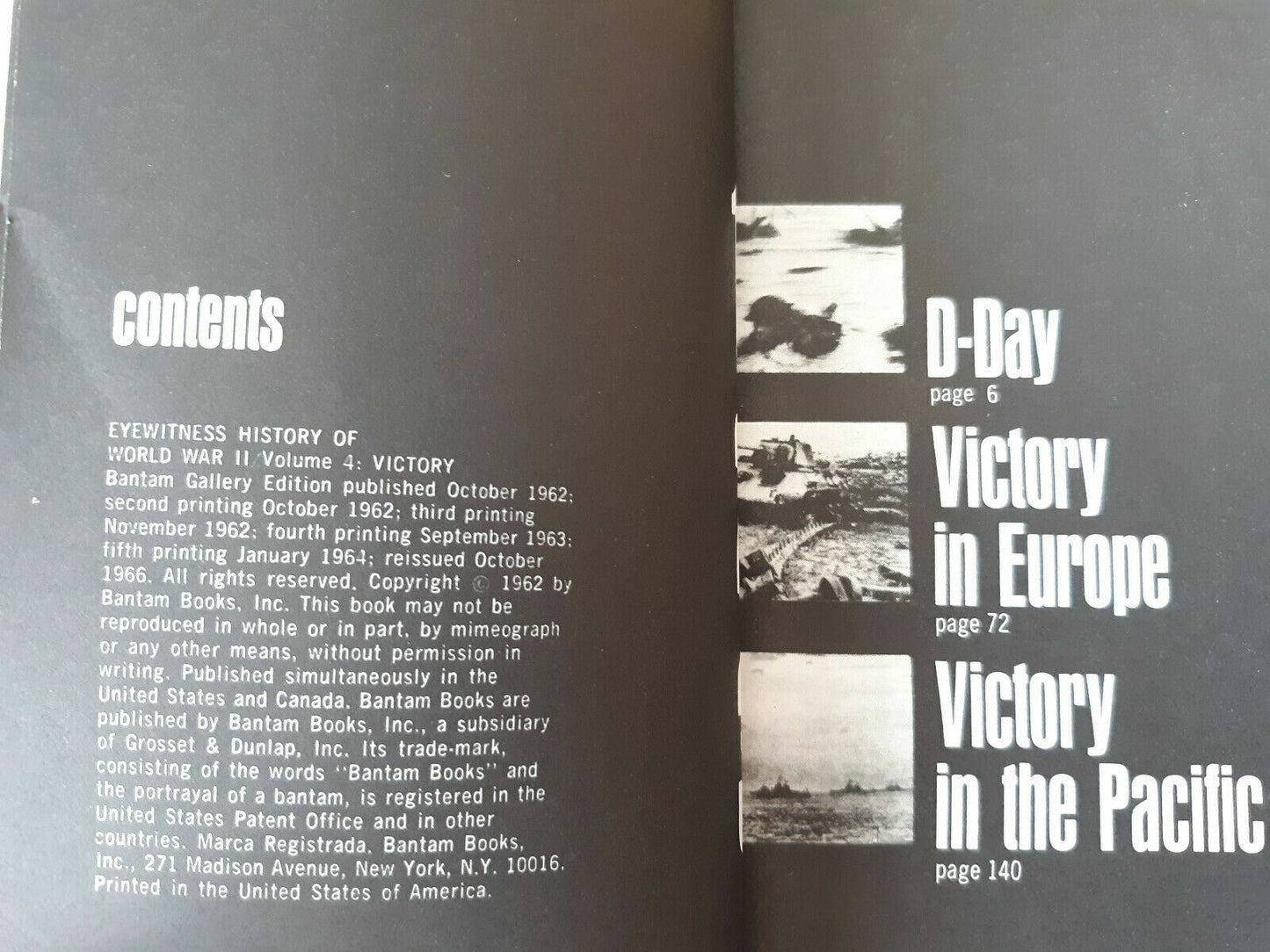 Eyewitness History of WWII Vol. 4 : Victory, by Abraham Rothberg / PB / 1966