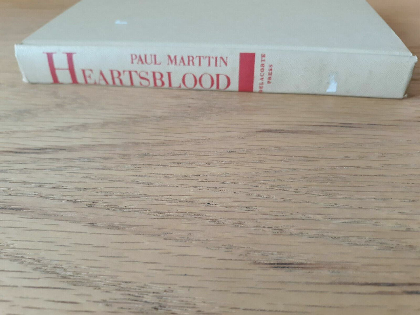 Heartsblood by Paul Martin 1970 Hardcover