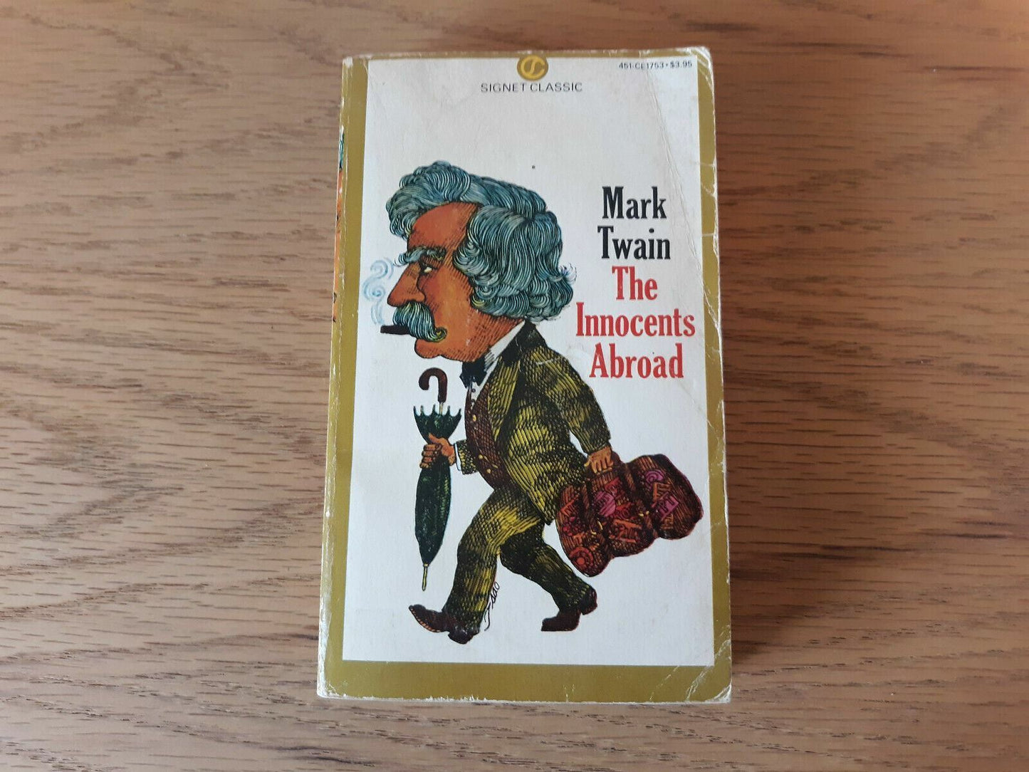 The Innocents Abroad Mark Twain Signet Paperback 1st Printing 1966