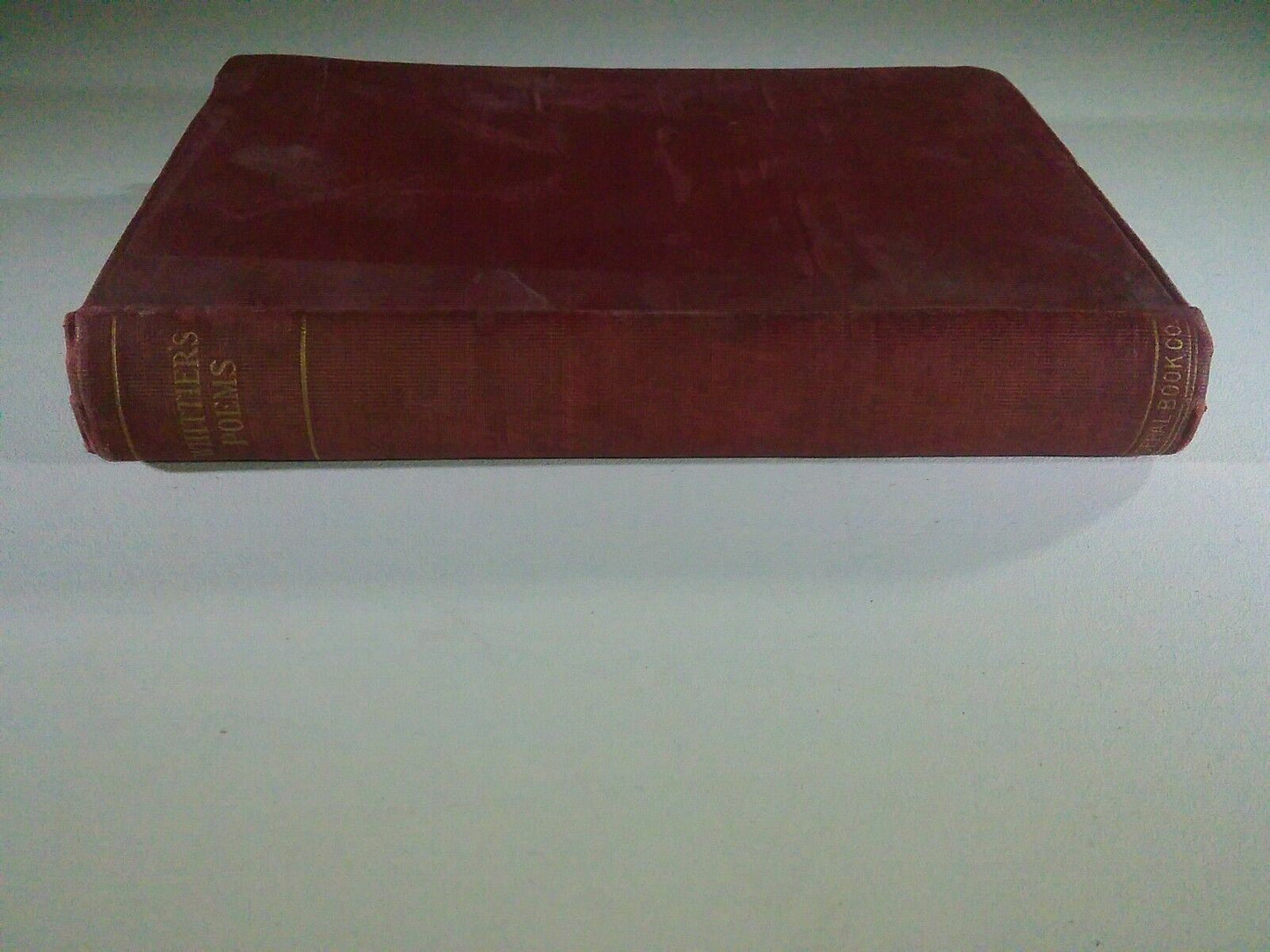 Whittier's Poems by John G. Whittier Federal Book Co. Hardcover