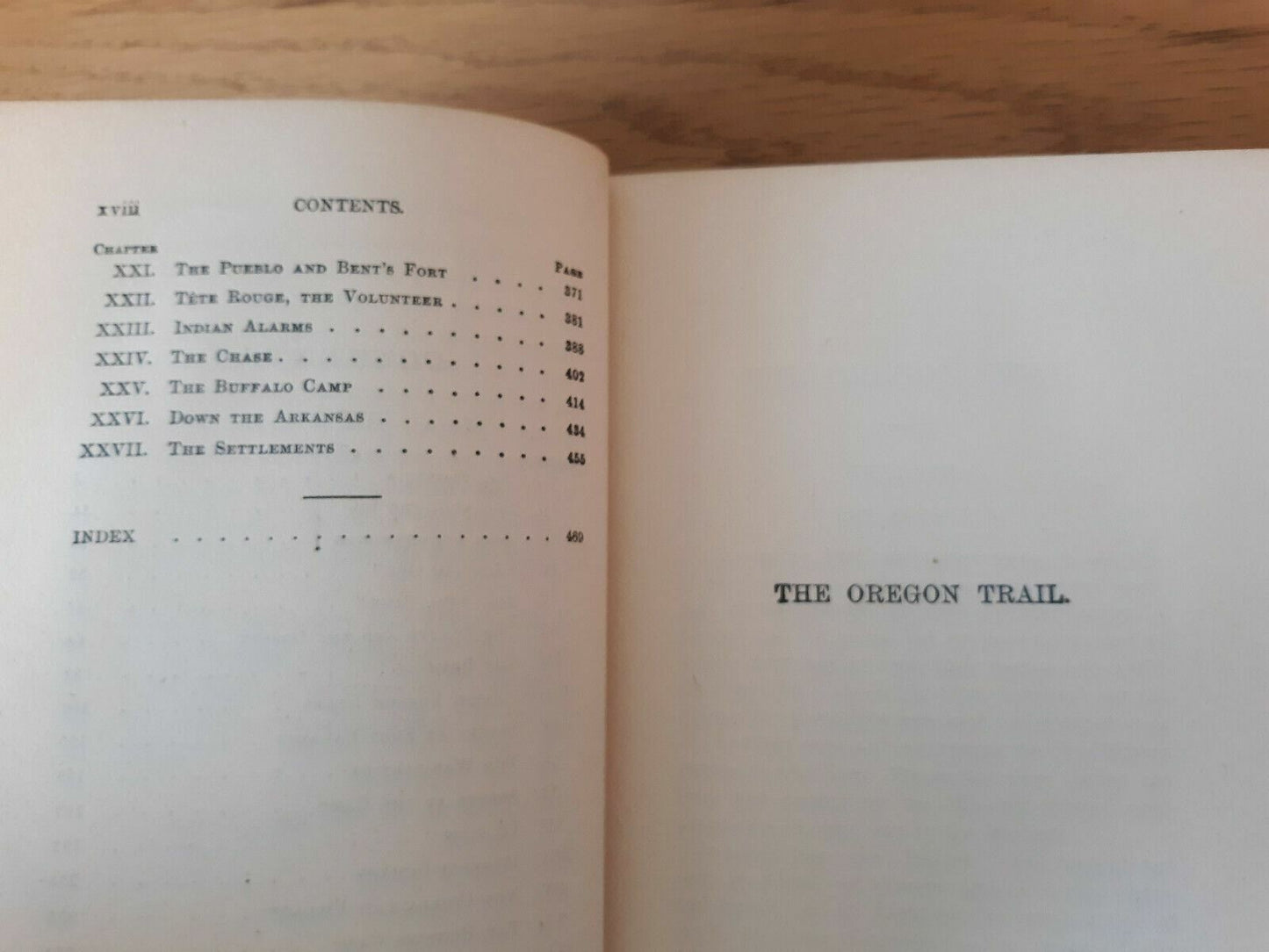 The Oregon Trail By Francis Parkman, 1924 Hardcover