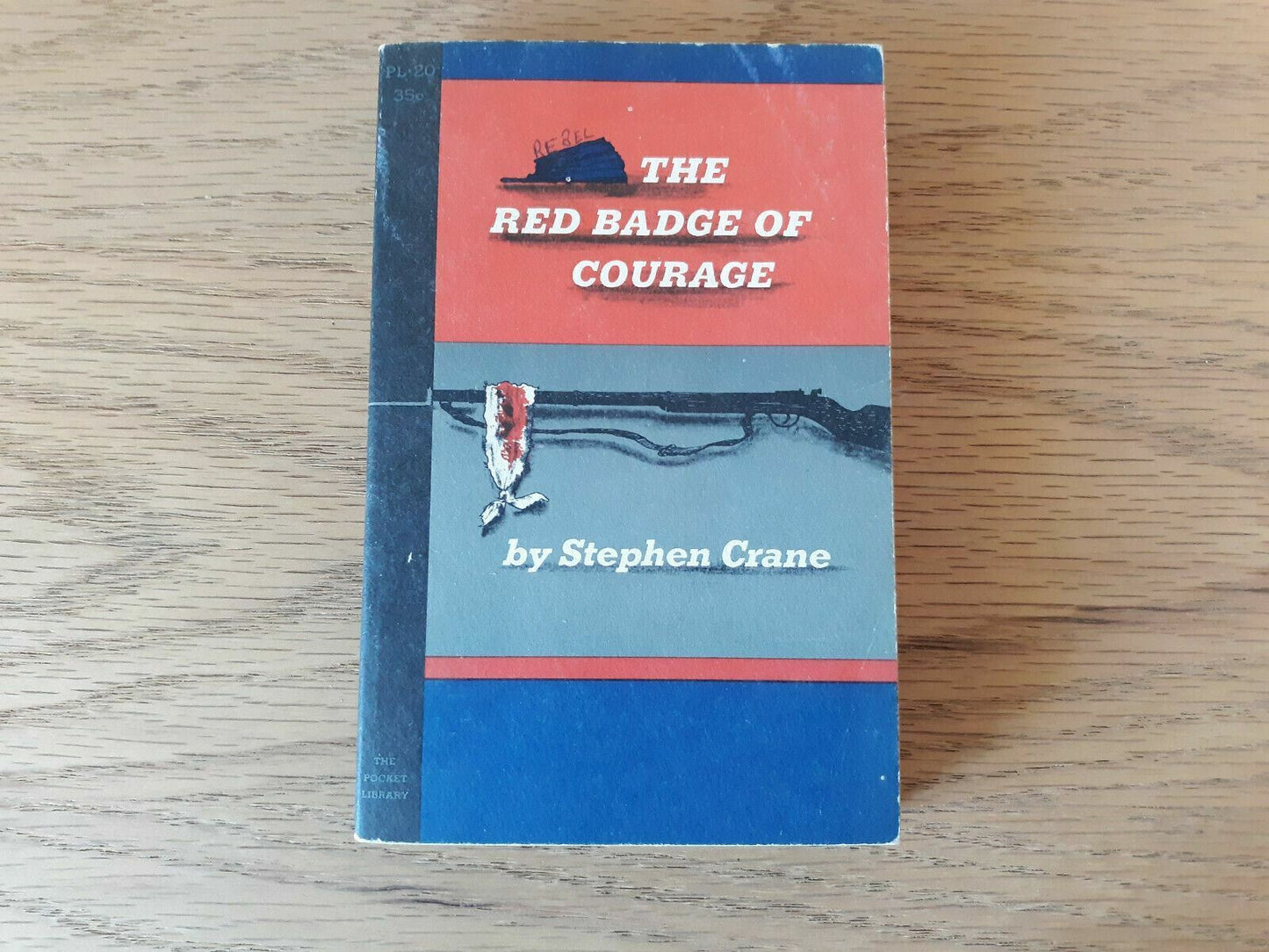 The Red Badge of Courage Stephen Crane 1958 Vintage Paperback