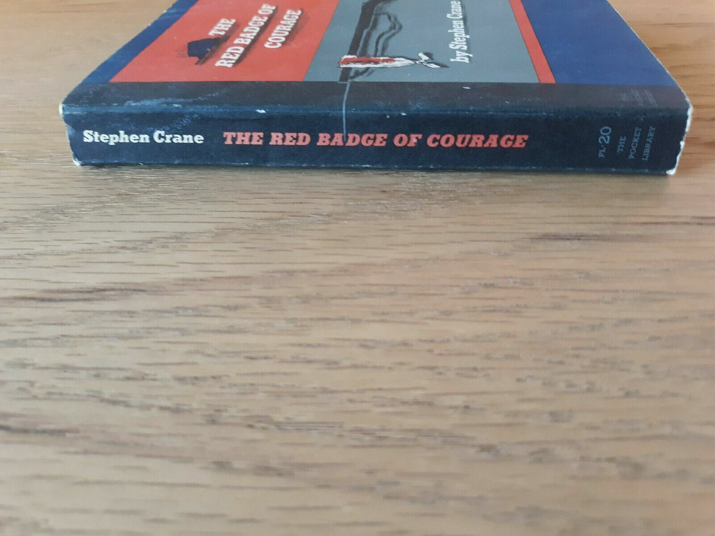 The Red Badge of Courage Stephen Crane 1958 Vintage Paperback