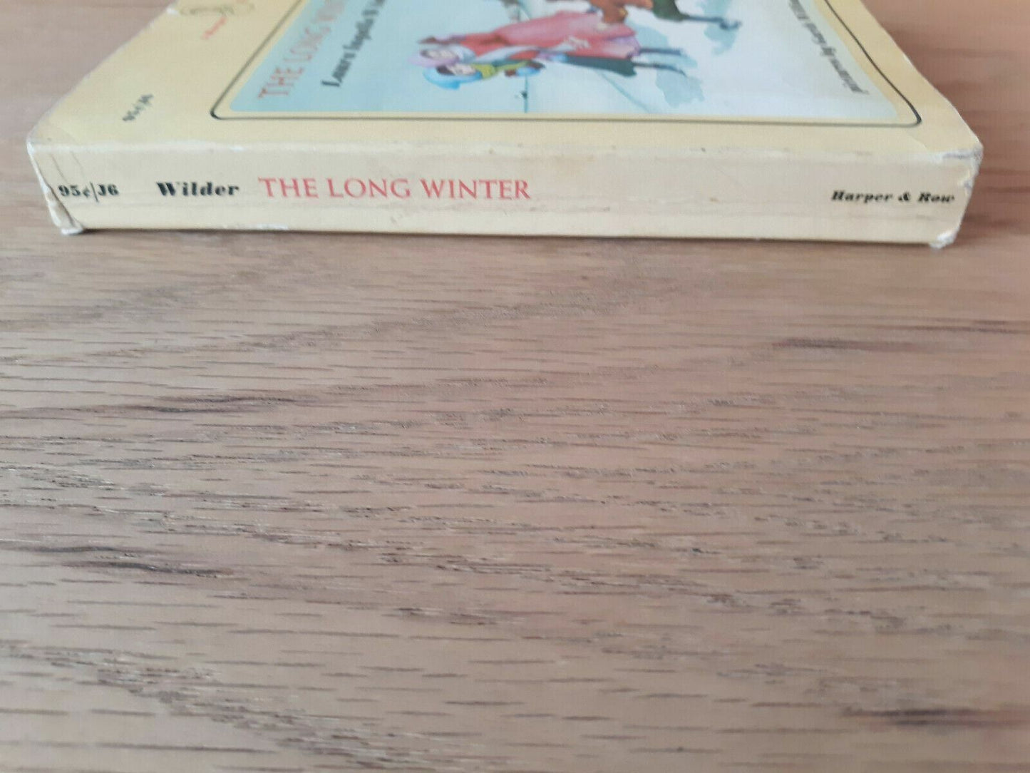 The Long Winter softcover book Laura Ingalls Wilder 1971 Paperback