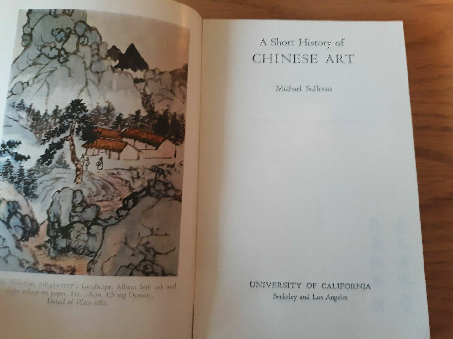 A Short History Of Chinese Art By Michael Sullivan Paperback C. 1967