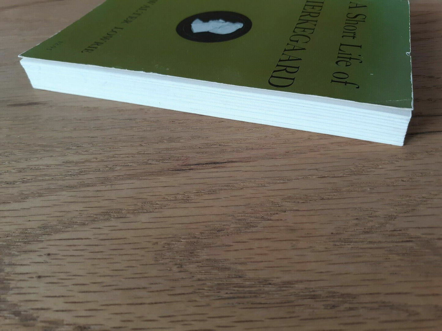 A Short Life of Kierkegaard by Walter Lowrie 1965 Paperback