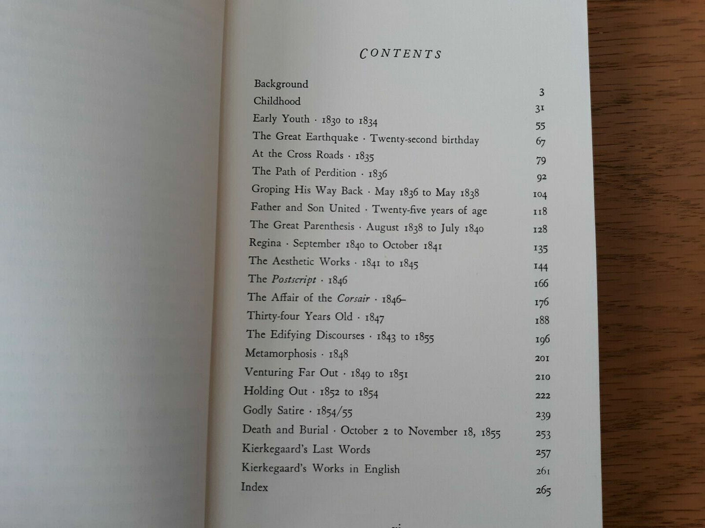 A Short Life of Kierkegaard by Walter Lowrie 1965 Paperback