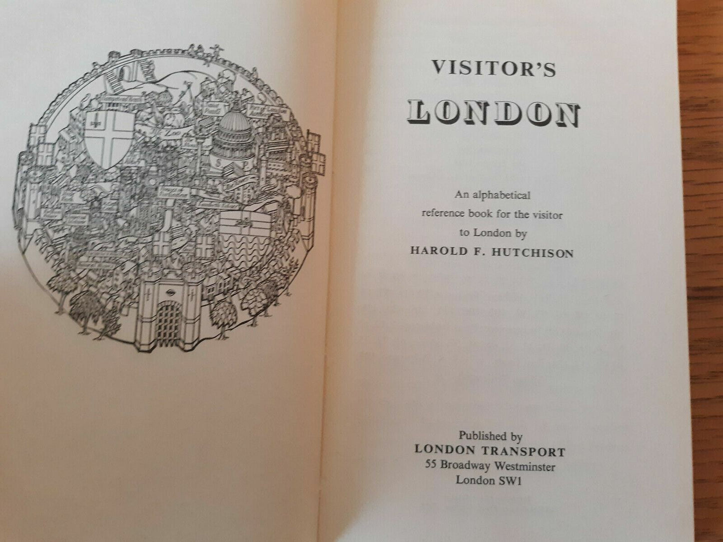 VISITOR'S LONDON 1970. by Hutchinson, Harold F. Paperback