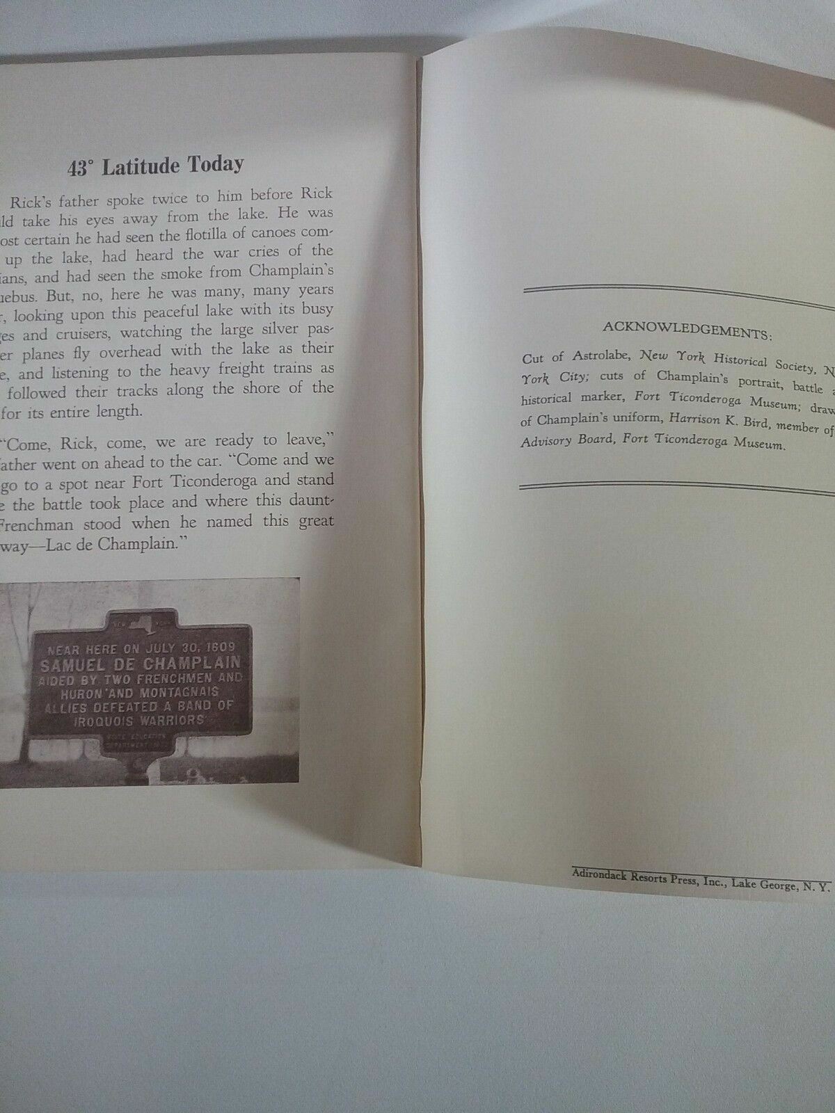 Wonderful Adventure with Samuel de Champlain (Paperback) Spicer 1959