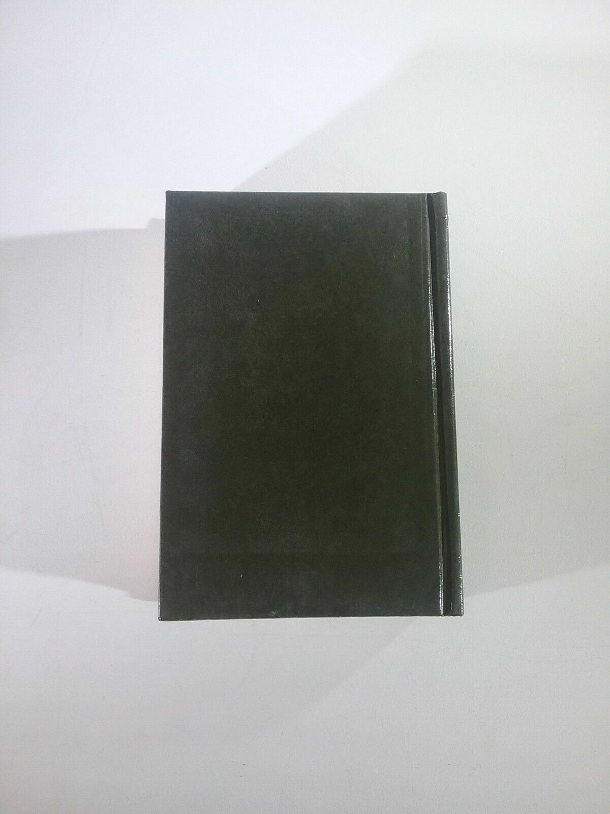 The Living Bible - Paraphrased - 33rd Printing 1973 - Dark Green Faux Leather