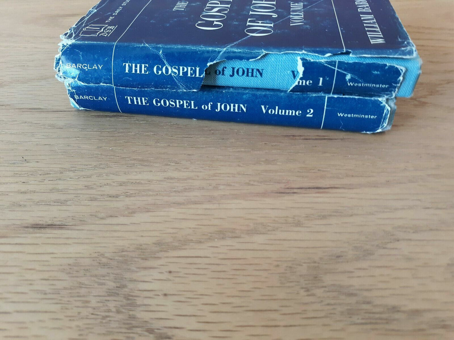 The Gospel of John Volume 1 and 2 by William Barclay 1956