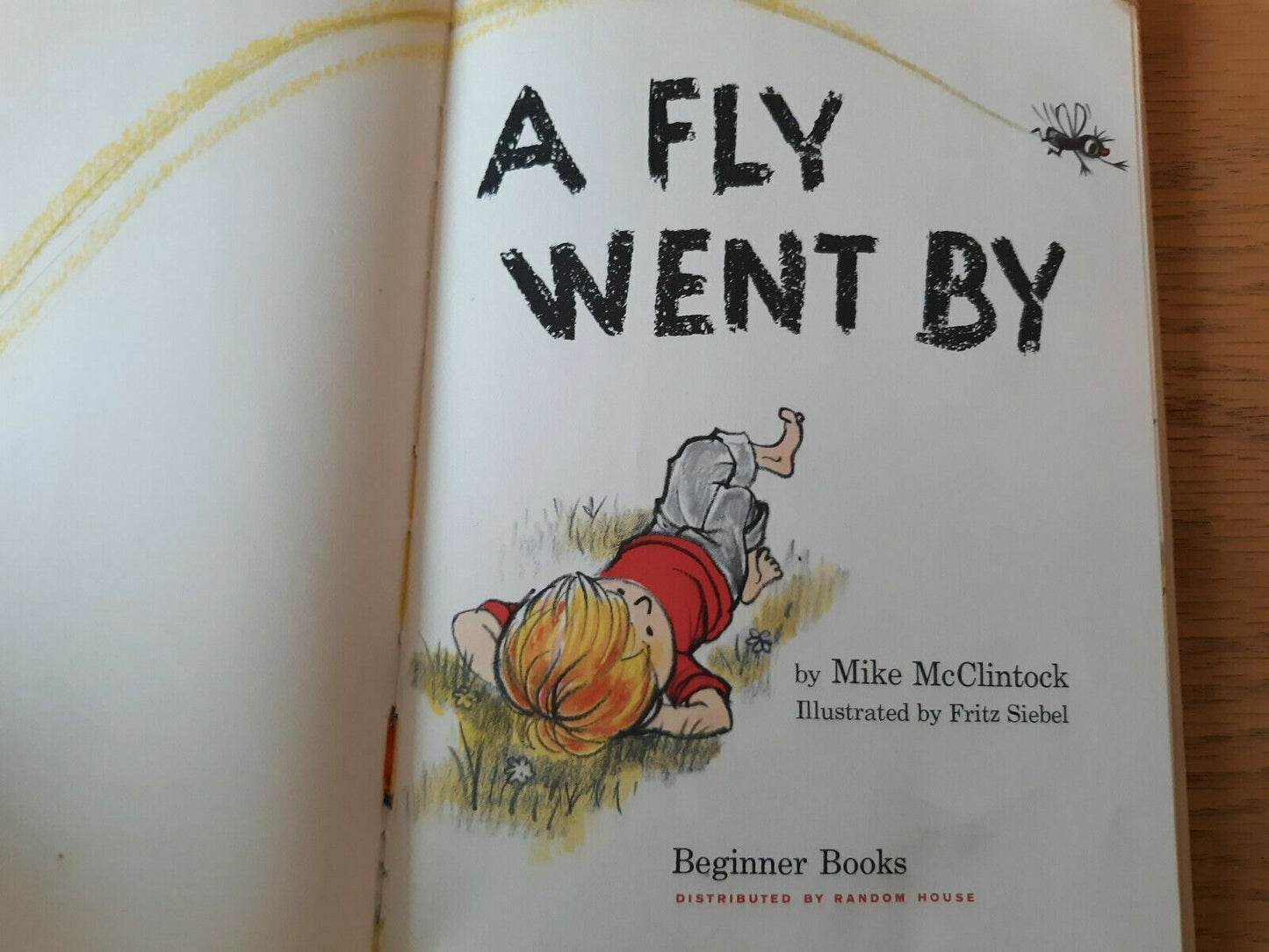 VINTAGE “1958” A Fly Went By - Mike McClintock/Fritz Siebel ~ WITH DUST JACKET!