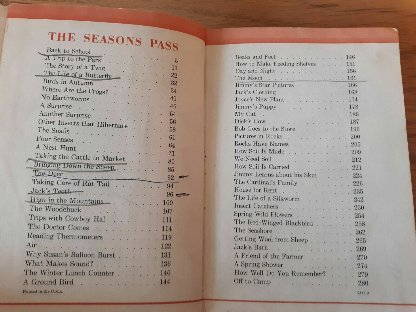 The Seasons Pass The Scientific Living Series The How and Why Science Books 1949