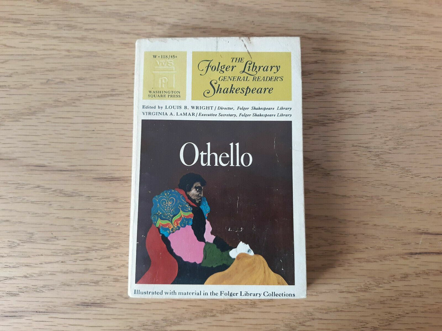 The Tragedy of Othello The Moor of Venice 1965 William Shakespeare Paperback