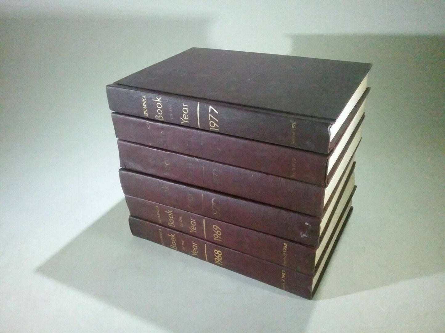 Britannica Encyclopedia Book of the Year Collection 1968 1969 1970 1971 1972 197