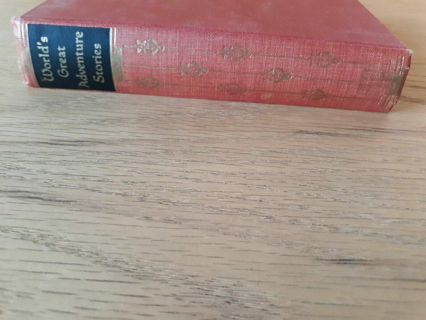 Vintage World's Great Adventure Stories Hardcover  Black's Readers Service 1929