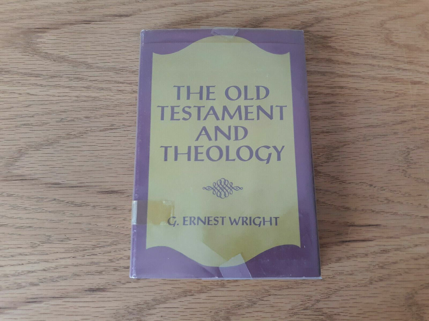 The Old Testament and Theology Hardcover 1969 G Ernest Wright 1st Edition