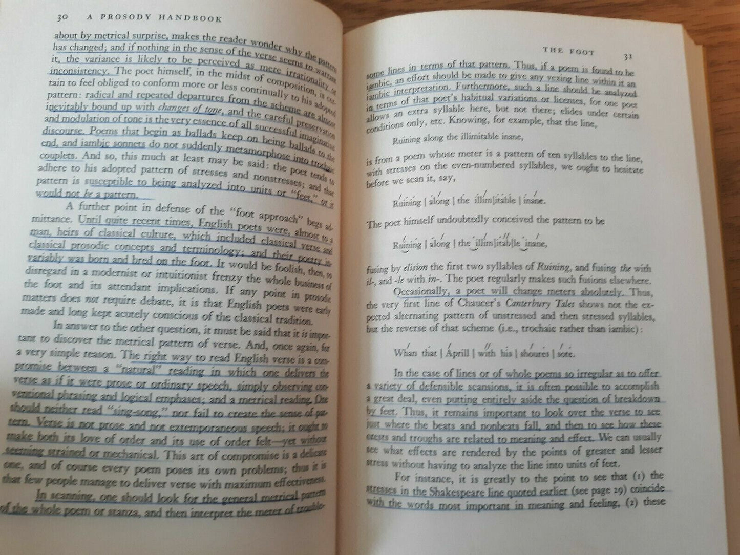 A Prosody Handbook By Karl Shapiro - Pub: Harper & Row (1965) HC