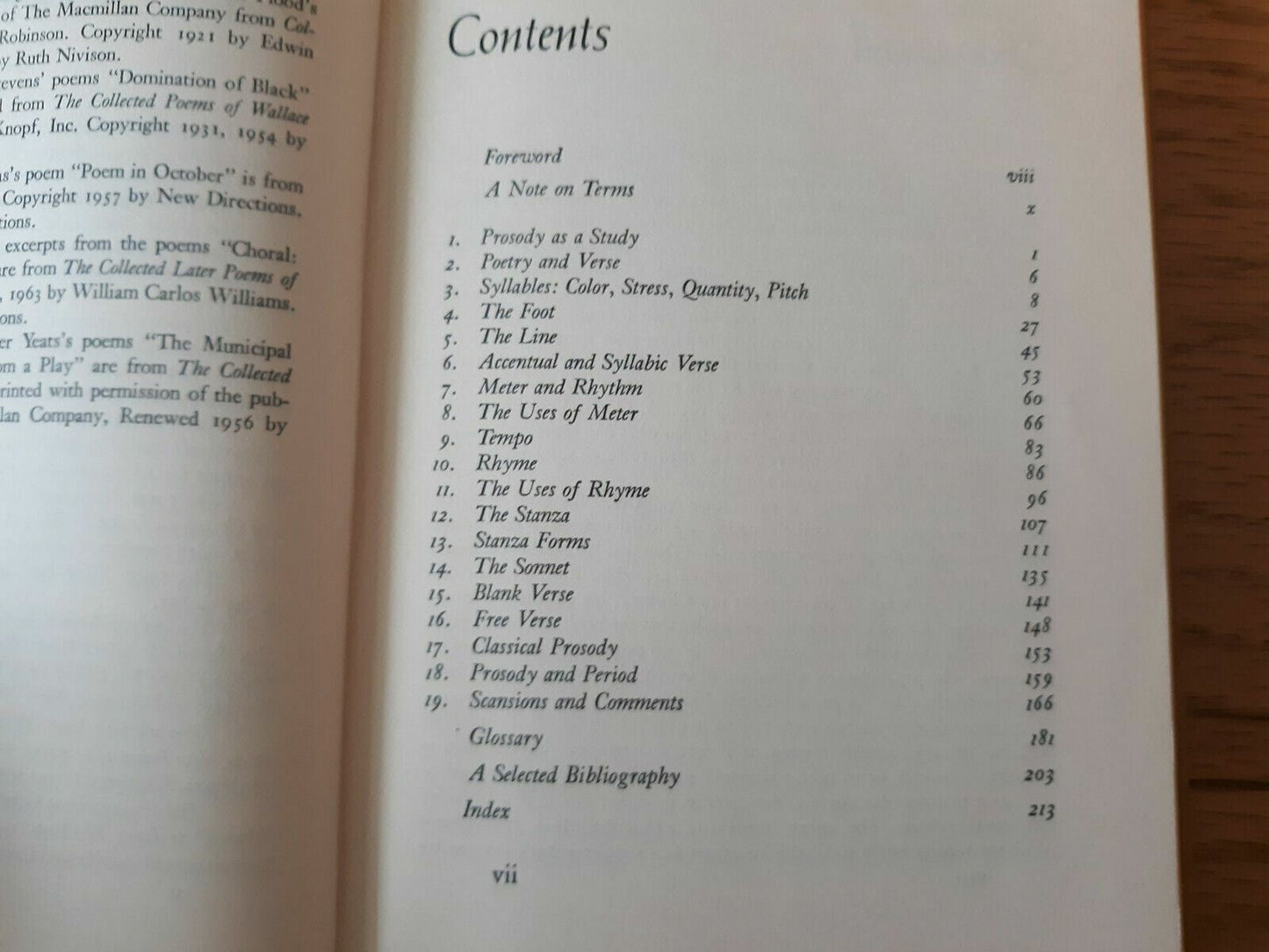 A Prosody Handbook By Karl Shapiro - Pub: Harper & Row (1965) HC