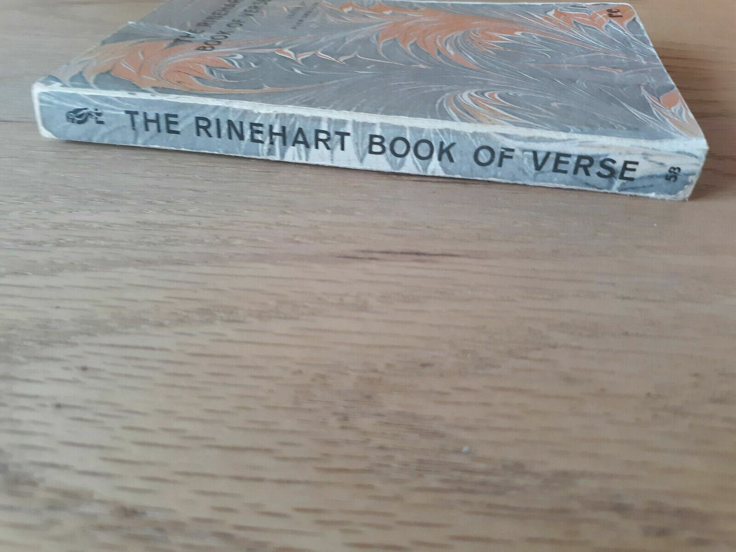 The Rinehart Book of Verse by Alan Swallow 1966 Paperback