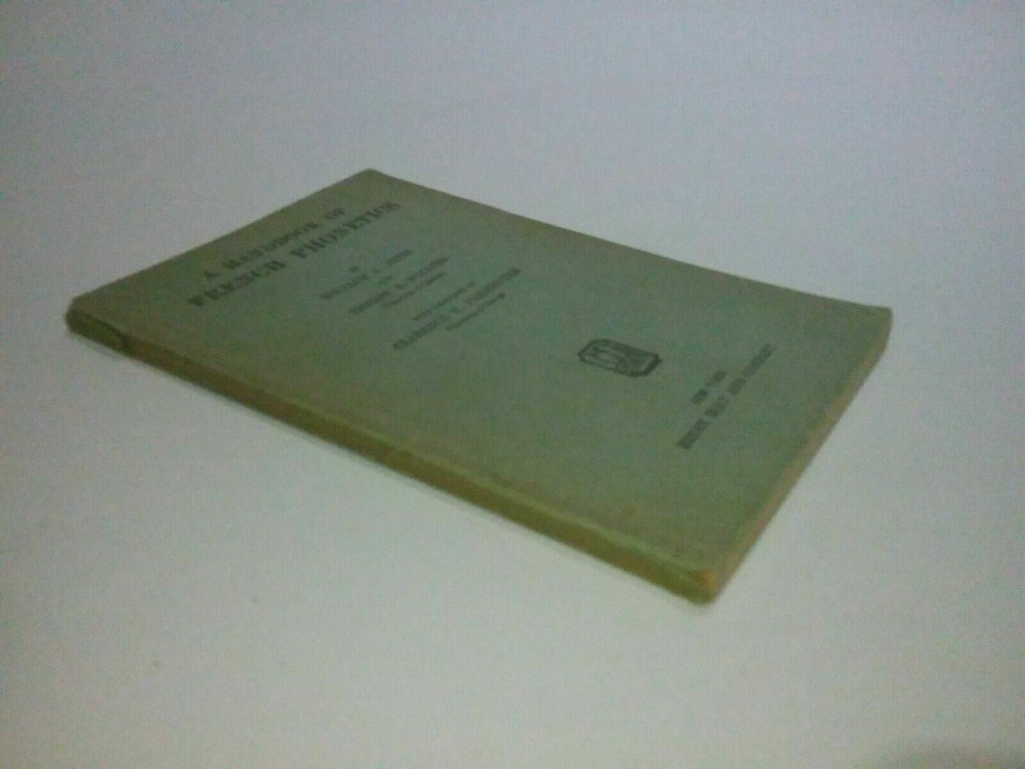 a handbook of french phonetics 1949 nitze