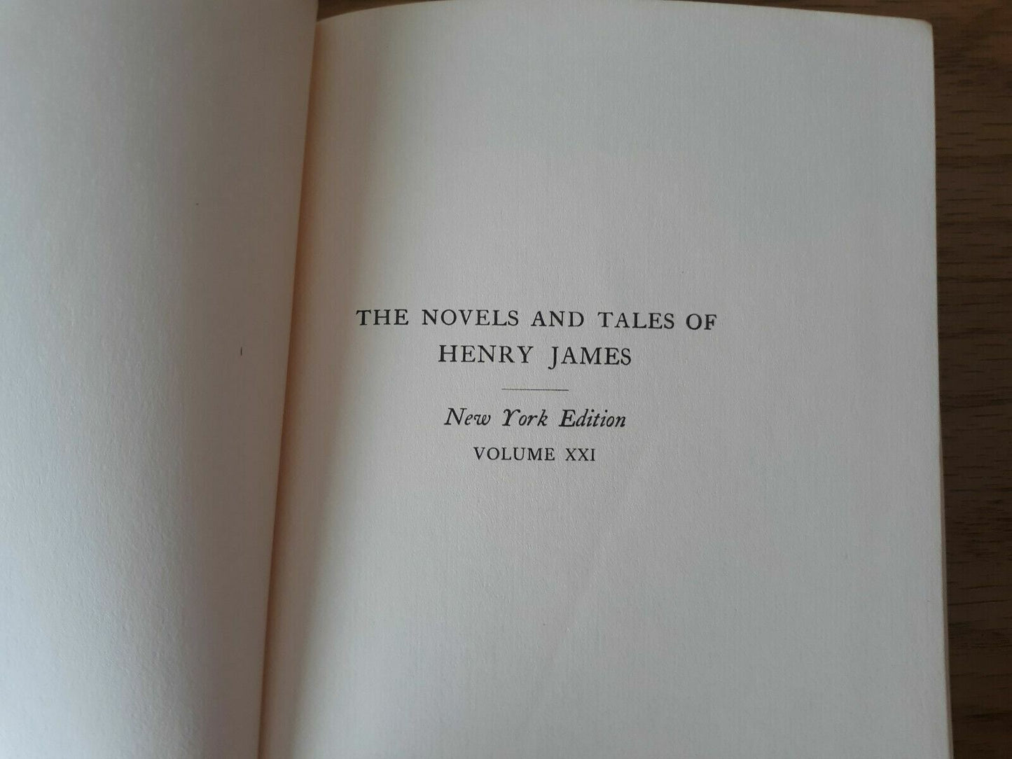 The Novels and Tales of Henry James New York Edition Vol XXI & XXII Ambassadors