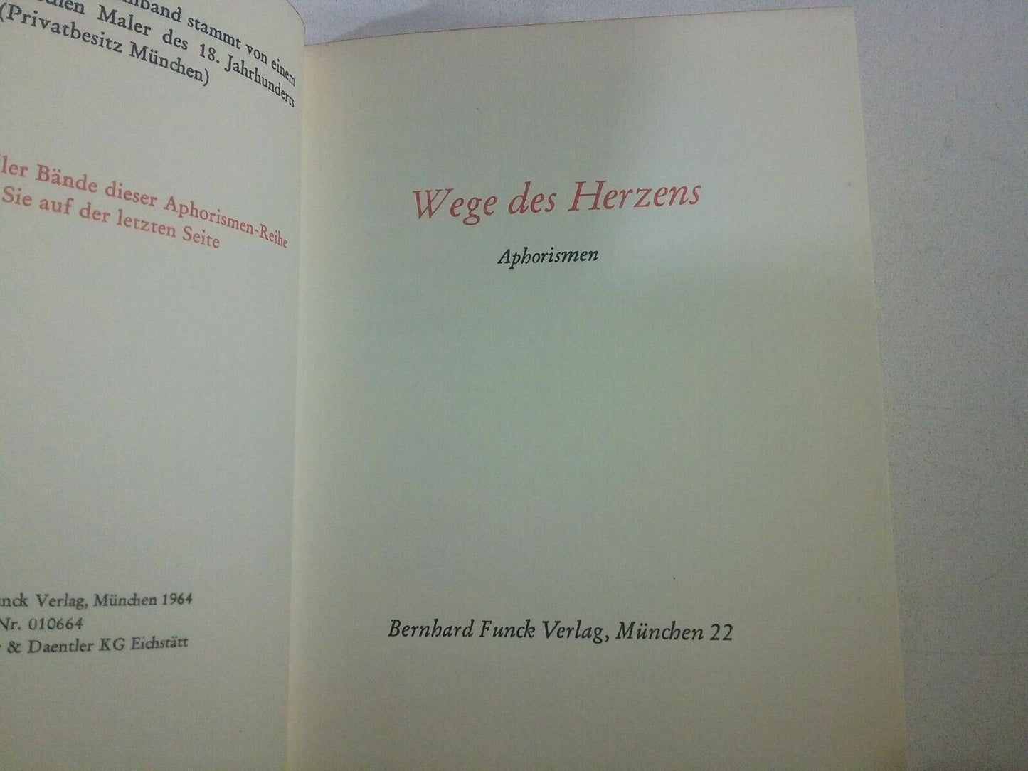 wege des herzens aphorismen