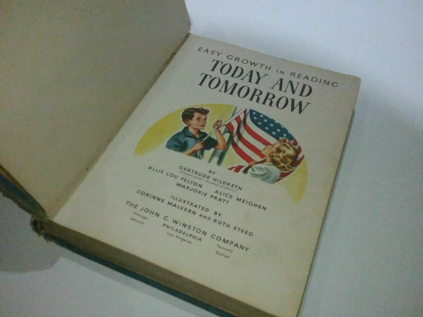 Today and Tomorrow , EASY GROWTH IN READING (Hardcover) by Gertrude Hildreth (Au