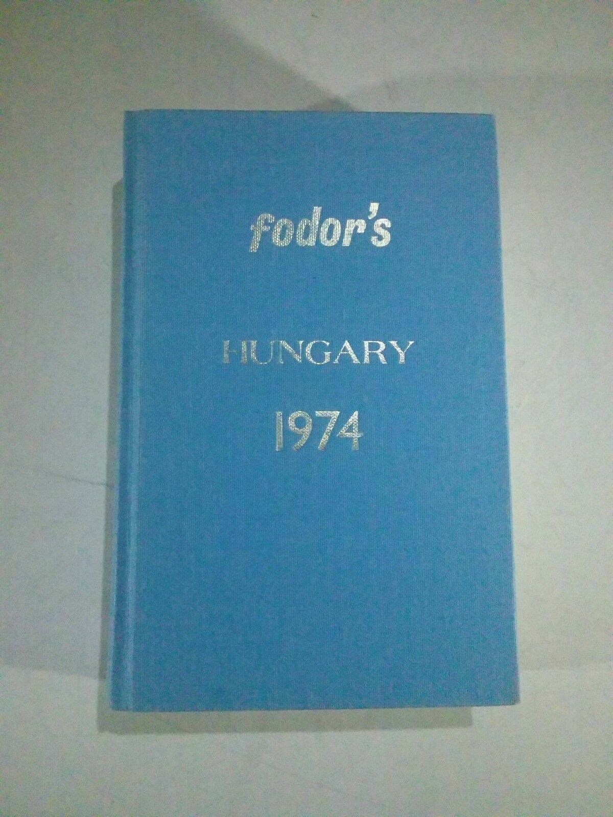 Vintage 1974 FODOR'S Hungary Guide Book