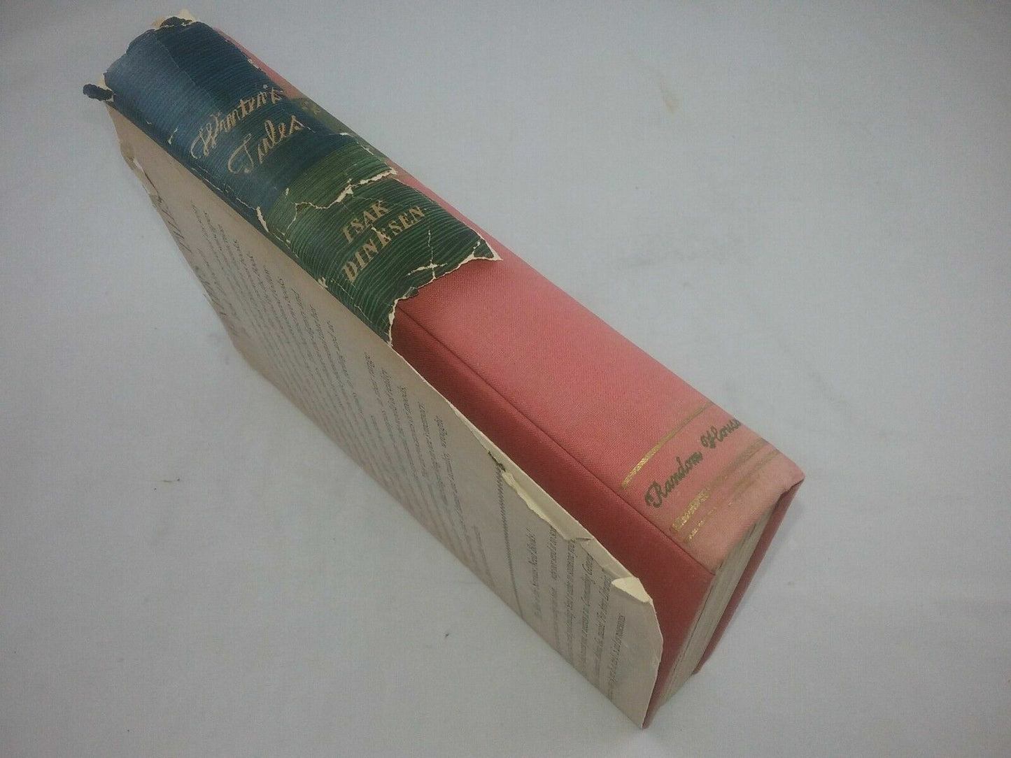 Winter's Tales by Isak Dinesen 1942 Random House