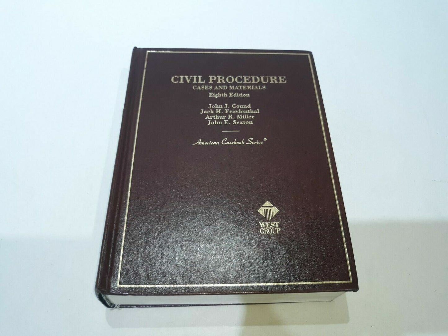 Civil Procedure Cases And Materials Eighth (8th) Edition American Casebook Serie